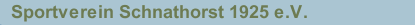 Sportverein Schnathorst 1925 e.V.